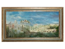 Dipinto olio su cartone