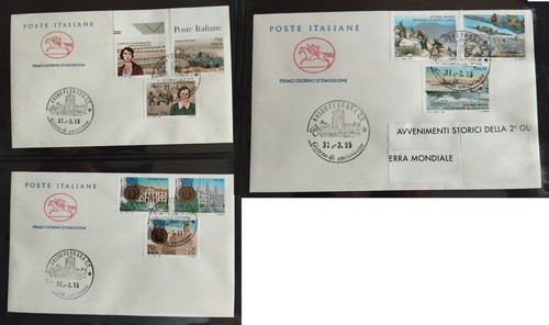 Fdc italia 1995 avvenimenti - italia,