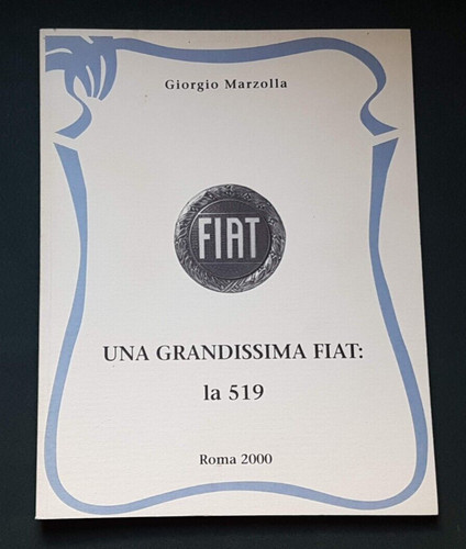 Auto fiat 519 - 519, libro