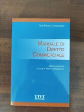 Manuale di diritto commerciale - Campobasso - settima edizione - utet editore