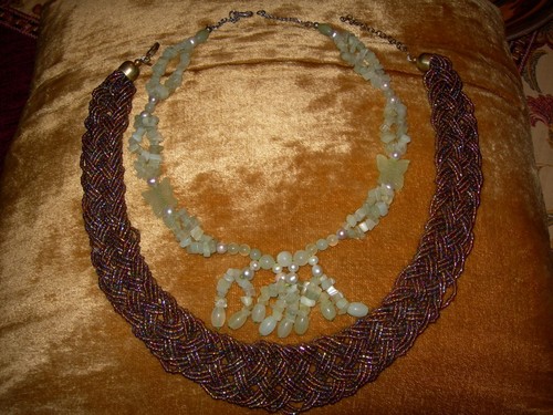 Lot jade jewelry - 2,