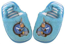 PANTOFOLE SSC NAPOLI BAMBINI DAL N' 23 AL 28 CON ELASTICO. NAPOLI AZZURRE