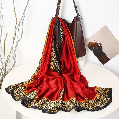 Sciarpa lunga donna bordo