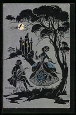 Cartolina artistica firmata