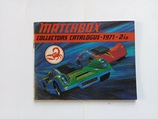 brochure modellini MATCHBOX collector's catalogue international edition 1971/72