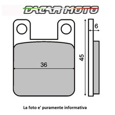 Coppia pastiglie freno
