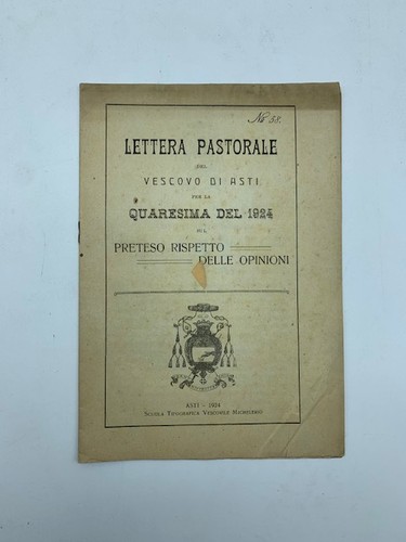 Lettera pastorale del vescovo