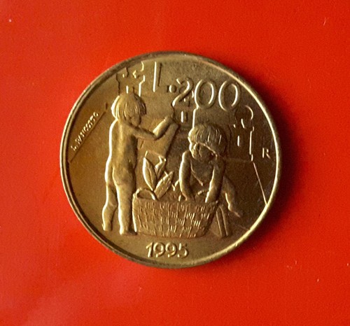200 lire 1995 san - 200, fdc