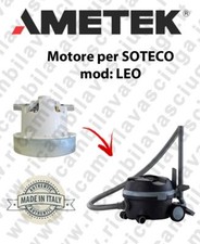 LEO Motore aspirazione AMETEK per Aspirapolvere SOTECO - 230 V 1200 W