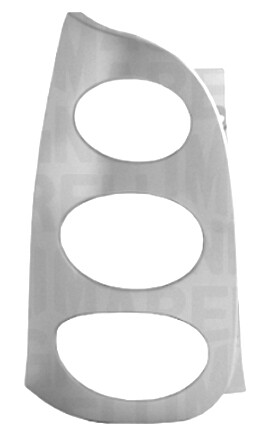 Modanatura cornice fanale sx - fanale, p/sx