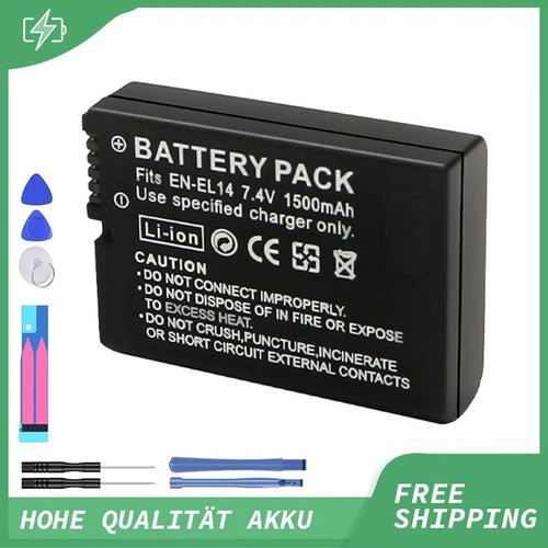 Batteria premium per nikon - batteria,