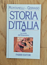 STORIA D'ITALIA 11 La civiltà dell'Umanesimo | Indro Montanelli, Fabbri 1994