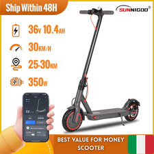N7PRO 350W Monopattino Elettrico per Adulti Lunga Autonomia 30Km Scooter Veloce