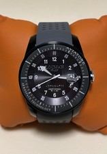 Orologio Locman Aviatore, Automatico, Cassa Titanio, Cinturino Silicone, 5 ATM