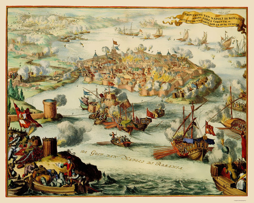 Mappa storica grecia - mappa,
