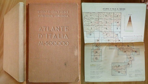 Atlante italia 500 000 - atlante,