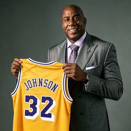 Maglia magic johnson - magic,