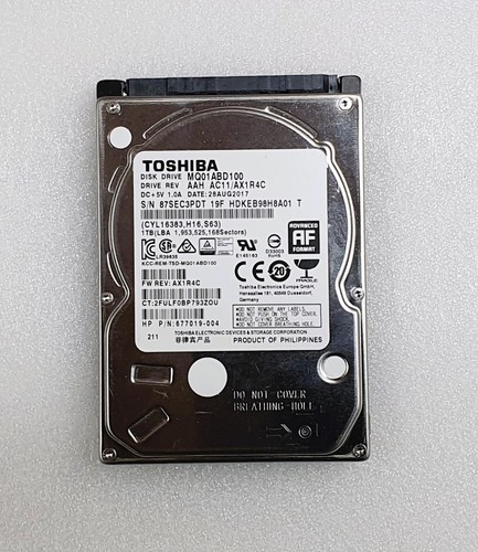 Toshiba mq01abd100 5400 - 1,