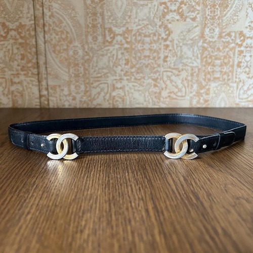 Cintura chanel coco - coco, pelle