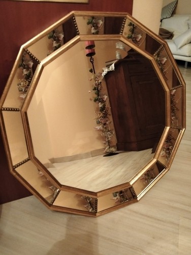 Specchio decorativo ottagonale