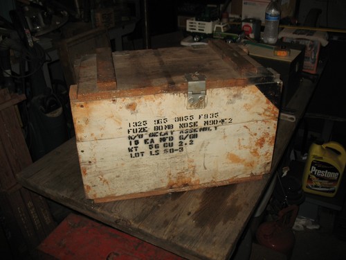 Cassetta baule munizioni - , legno