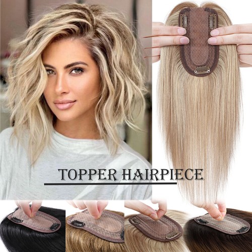 Topper parrucca base seta clip - topper,