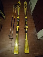 1 PAIO DI SCI 194cm ELAN con ATTACCHI e racchette