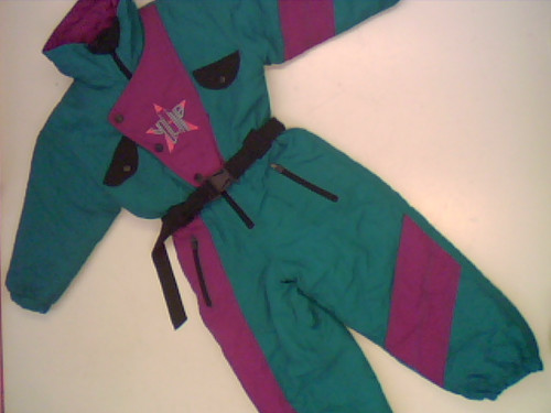 Tuta sci verde - sci, ma unisex