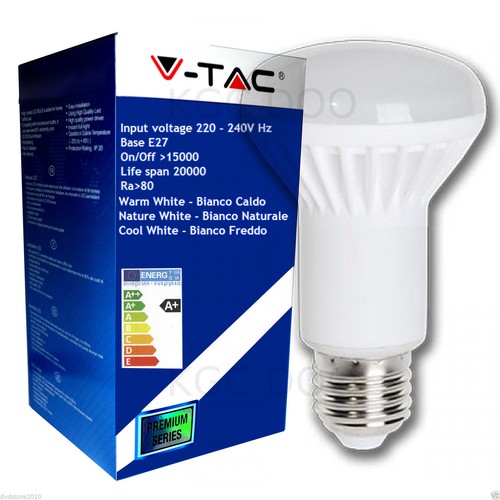 Lampadina led tac - e27, watt