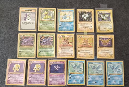 Carte pokémon vintage set - carte,