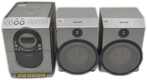 Philips mc138 argento fm - mc138/37,