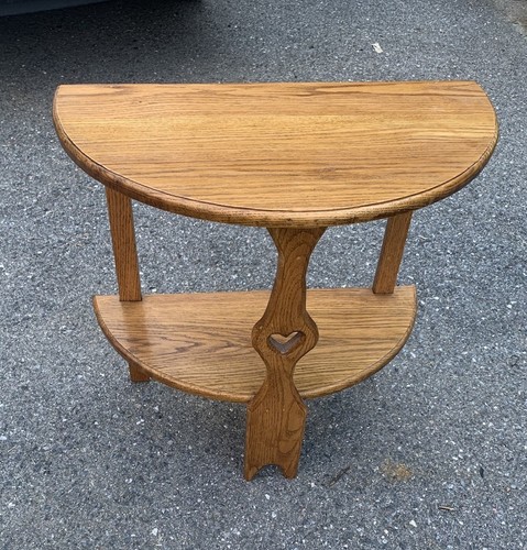 Tavolino mezzaluna vintage - mezzaluna,