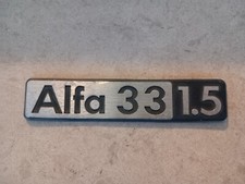 Stemma Logo Fregio Scritta Alfa 33 1.5 usato, originale 