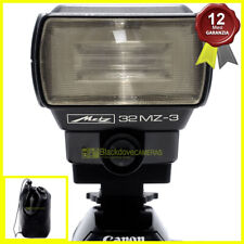 Flash Metz 32 MZ-3 System SCA 3000 per fotocamere analogiche a pellicola Canon.