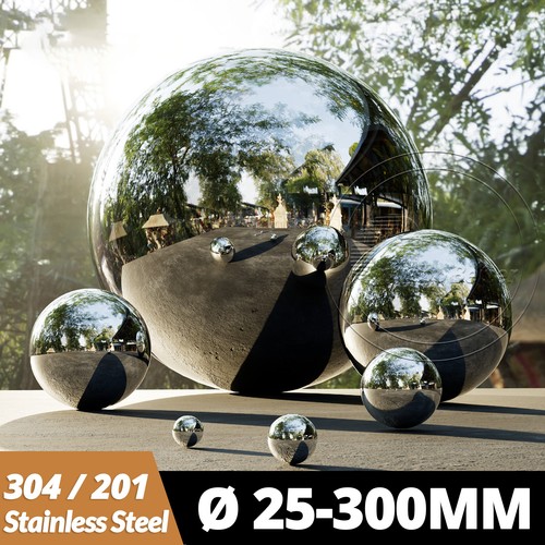 Sfera acciaio inox - lucida, a