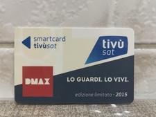 Card Tivusat Gialla Oro 4k  Edizione Limitata  Dmax (ATTIVA)