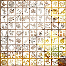 80 Pezzi Set Di Stencil