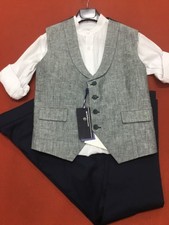 COMPLETO GILET SMANICATO