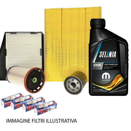 Kit tagliando fiat 500 panda - kit,