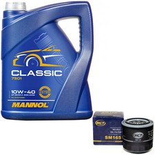 Kit Olio Motore 10W-40 5 Litri