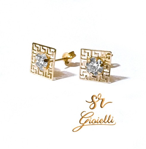 Orecchini punto luce - orecchini, con