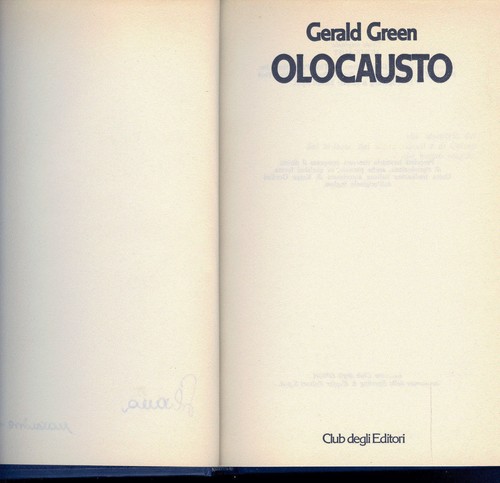 Olocausto gerald green ed - olocausto,