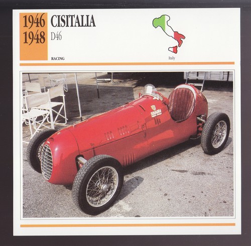 1946 1947 1948 cisitalia d46 - 1948,