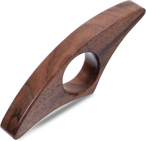 Thumb book page holder - holder,, walnut