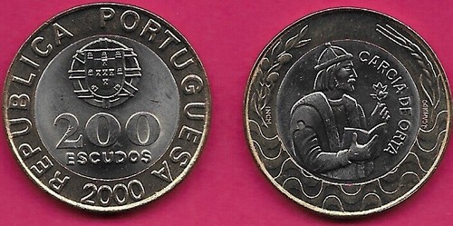 Portogallo 200 scudi - 2000, unc
