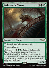 MTG BALUSTRADE WURM FOIL EXC - WURM BALAUSTRA 168 - DSK - MAGIC