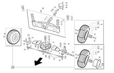 Albero di sterzo trattorino