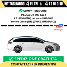 Tagliando per peugeot - 508, sw