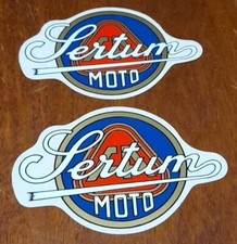 Coppia adesivi vintage