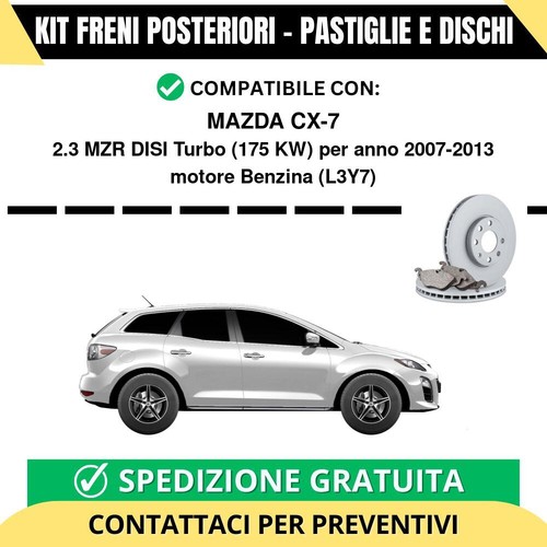 Kit freni posteriori mazda - kit,